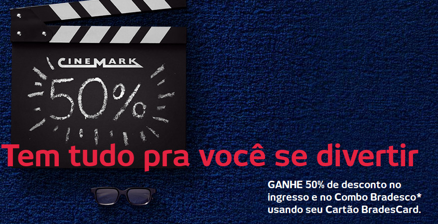 Cinemark e BradesCard